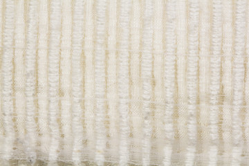 Textile texture with lines pattern from curtains