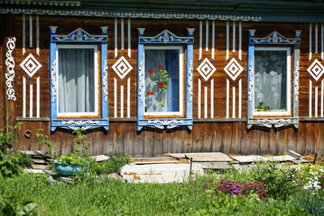 Tyungur village in Altai Republic, Russian Federation