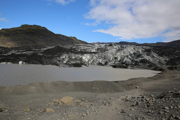 Solheimajökull in Island