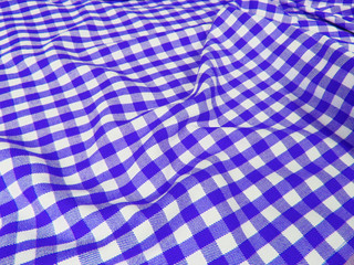 biało czerwony, obrus, checkered tablecloth, white