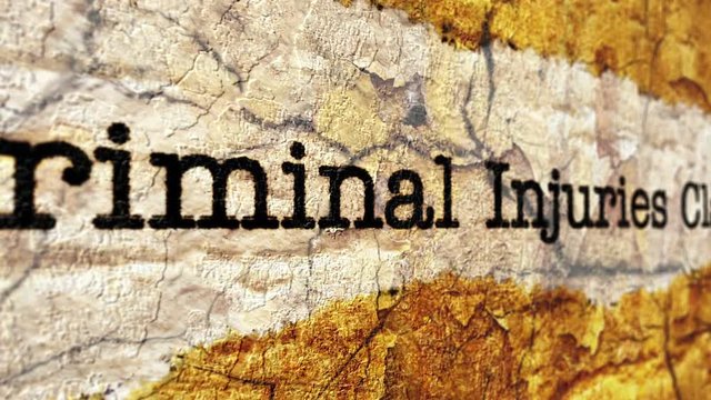 Criminal injury claim