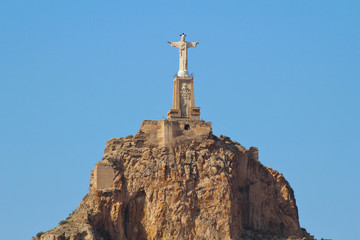 Fototapeta na wymiar Cristo de Monteagudo, Murcia