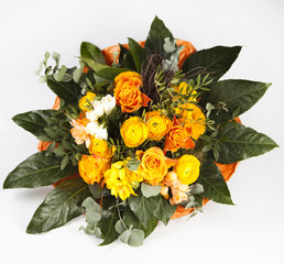 Fototapeta premium farbenfroher Blumenstrauß