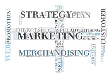 Marketing word cloud