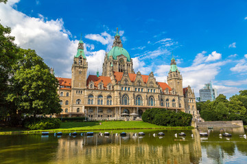 New City Hall in Hannover