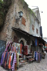 Fototapeta na wymiar Market in Mostar, Bosnia and Herzegovina