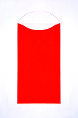Chinese New Year red packets on White background.