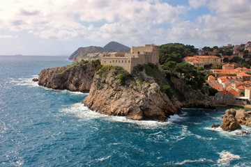 Fototapeta na wymiar Lovrijenac fortress, Dubrovnik, Croatia