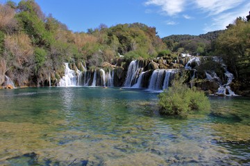Skradinski Buk waterfall, Krka National Park, Croatia
