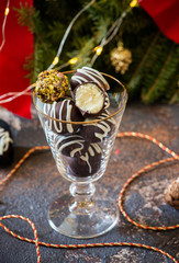 White chocolate truffles