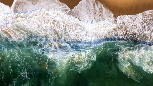 Wave from above