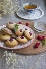 French Butter Cakes, Madeleines, dessert, мадленки, бисквитные кексы