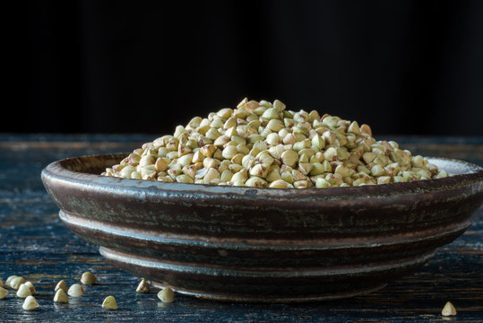 Buckwheat Groats in a Bowl