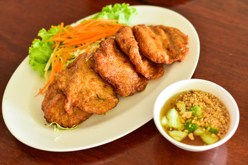 Thai Fishcakes with Sweet Chili Sauce