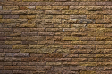 pattern of decorative white slate stone wall surface