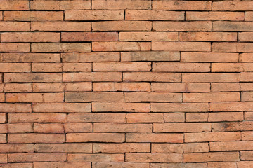 Background of old vintage abstract brick wall