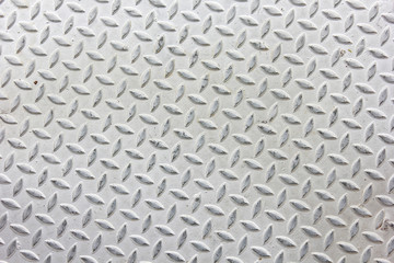 Obraz na płótnie Canvas metal silver list with rhombus shapes,Stainless steel texture