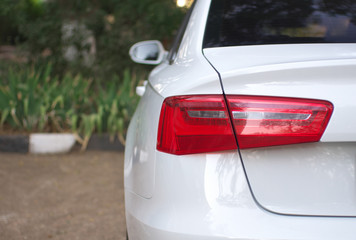 Car on road.