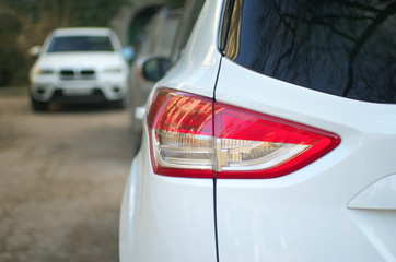 Car on road.