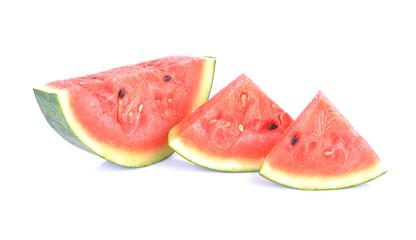 Watermelon on a white background