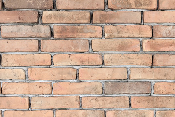 Brick wall texture, brick wall background for interior or exterior design with copy space for text or image.