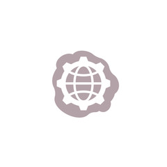 Modern Push Button App Icon - Paint