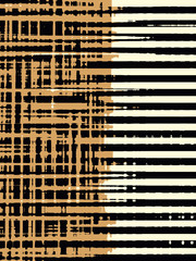 Abstract grunge vector background. Color raster composition of irregular overlapping graphic elements.