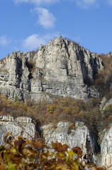 One high top of Lakatnik rocks, Iskar river defile, Sofia province, Bulgaria 