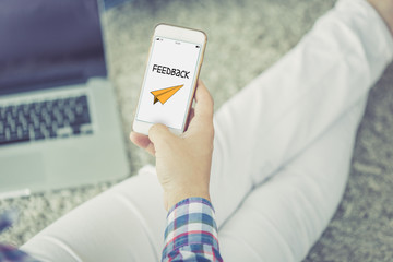 BUSINESS COMMUNICATION CUSTOMER CONSUMER FEEDBACK CONCEPT