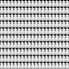 Hand drawn seamless pattern with mushrooms.