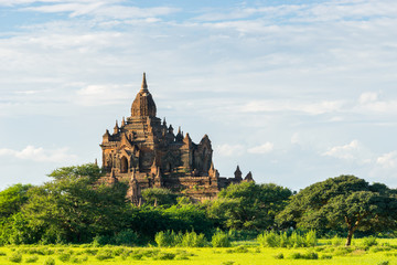 Fototapeta premium Old Pagoda in Bagan ancient city, Mandalay region, Myanmar