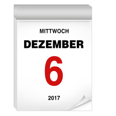 6 Dezember Kalender