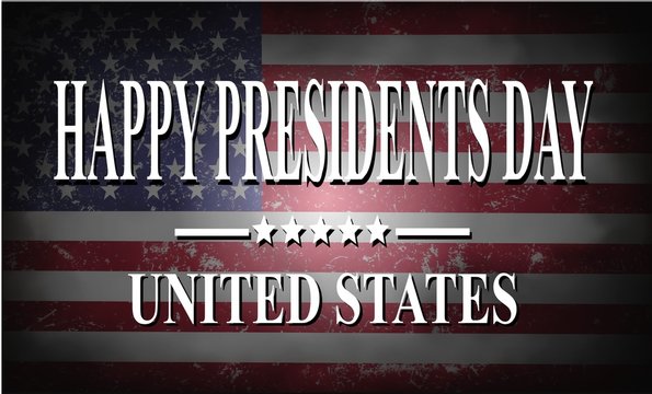 Presidents day background