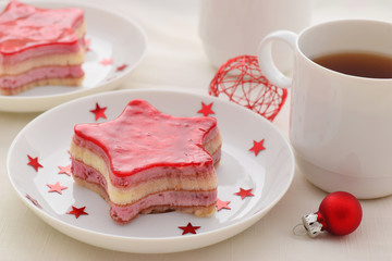 Biscuit in star shape