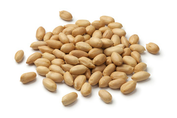  Heap of peeled peanuts