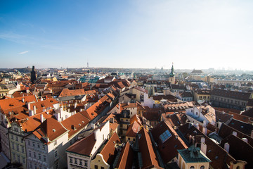13 November 2016, Prague, Chezh Republic. View of Prague like a point of turistic destinations