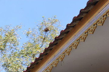 Fototapeta na wymiar roof patterns