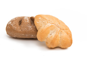 Italian pastries isolated