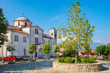Fototapeta na wymiar Orthodox Church in Kastraki village. Greece