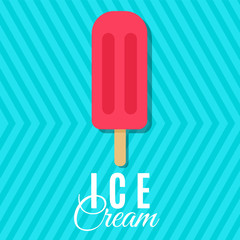 Ice cream vector illustration