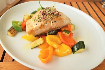 白身魚のソテー