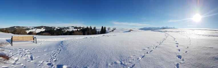 Zima. Panorama © michalsen