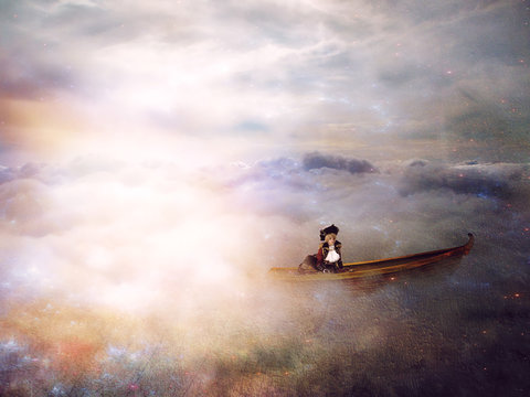 Adrift in the clouds
