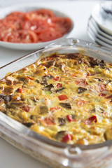 A delicious vegetable flan