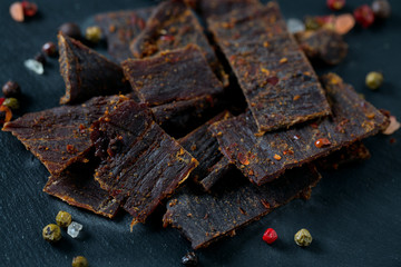 spicy beef jerky