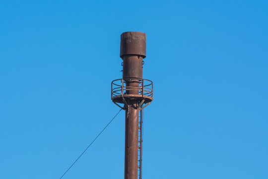 Schornstein zur Abfackelung
