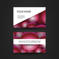 Business or Gift Card with Globe Design