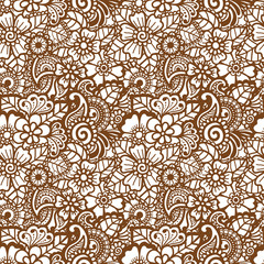 Paisley seamless pattern