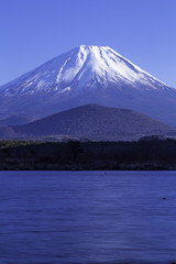 View of Mt. Fuji from Lake Shojiko