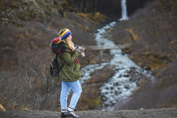 Woman on Hill